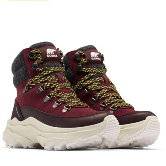 Sorel Women’s 8.5 Kinetic Breakthough Conquest Waterproof Boots Shoes NWT - Picture 1 of 7